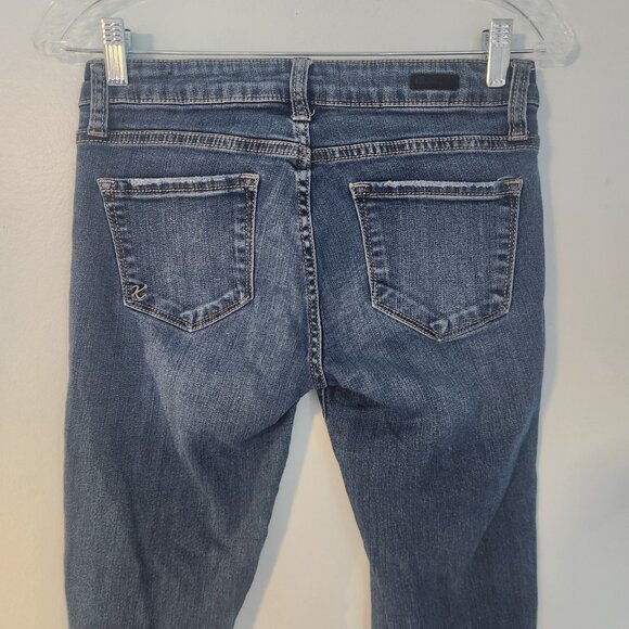 KUT FROM THE KLOTH Jeans Denim Dark Blue Skinny Stretch Womens Size 2 EUC - Picture 5 of 13